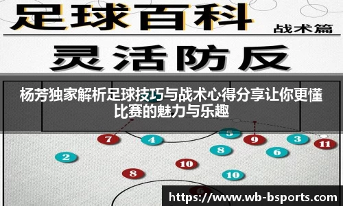 杨芳独家解析足球技巧与战术心得分享让你更懂比赛的魅力与乐趣